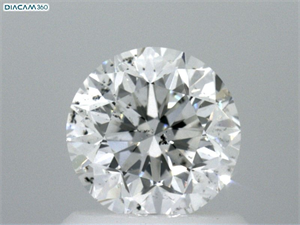 Foto Diamante Natural 0.91 quilates, Redondo , Color E, claridad SI2 y certificado GIA de