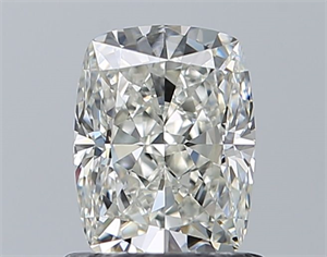 Foto Diamante Natural 1.04 quilates, Del cojín , Color J, claridad VVS2 y certificado GIA de