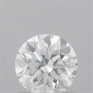 Picture of Natural Diamond 0.56 Carats, Round with Very Good Cut, F Color, SI2 Clarity and Certified by IGI