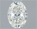 Diamante Natural 0.43 quilates, Ovalado , Color H, claridad VVS2 y certificado GIA