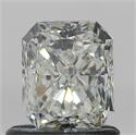 Natural Diamond 0.90 Carats, Radiant with  Cut, J Color, VVS2 Clarity and Certified by GIA