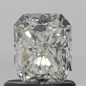 Picture of Natural Diamond 0.90 Carats, Radiant with  Cut, J Color, VVS2 Clarity and Certified by GIA