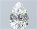 Natural Diamond 0.90 Carats, Pear with  Cut, I Color, IF Clarity and Certified by GIA