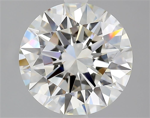 Picture of Natural Diamond 2.69 Carats, Round with Excellent Cut, I Color, VVS2 Clarity and Certified by GIA