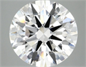 Lab Grown Diamond 5.10 Carats, Round with Ideal Cut, E Color, VS1 Clarity and Certified by IGI