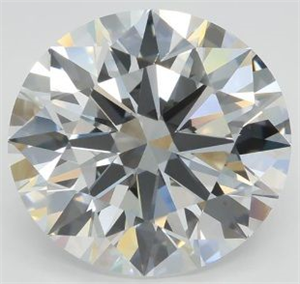 Picture of Lab Grown Diamond 5.03 Carats, Round with Excellent Cut, E Color, VVS2 Clarity and Certified by GIA