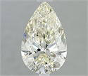 Natural Diamond 1.01 Carats, Pear with  Cut, L Color, VS1 Clarity and Certified by GIA