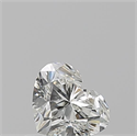 Natural Diamond 0.50 Carats, Heart with  Cut, I Color, VVS2 Clarity and Certified by GIA
