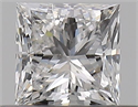 Natural Diamond 0.36 Carats, Princess with  Cut, E Color, SI2 Clarity and Certified by GIA