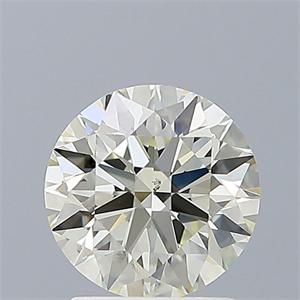Picture of Natural Diamond 1.50 Carats, Round with Excellent Cut, M Color, SI1 Clarity and Certified by GIA