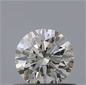 Diamante Natural 0.51 quilates, Redondo , Color H, claridad IF y certificado IGI