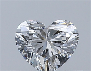 Picture of Natural Diamond 0.31 Carats, Heart with  Cut, E Color, VS1 Clarity and Certified by GIA