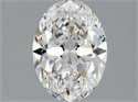 Natural Diamond 1.20 Carats, Oval with  Cut, E Color, IF Clarity and Certified by GIA