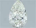 Natural Diamond 1.00 Carats, Pear with  Cut, I Color, VS2 Clarity and Certified by IGI