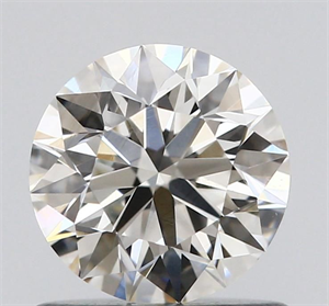 Picture of Natural Diamond 0.70 Carats, Round with Excellent Cut, H Color, VS1 Clarity and Certified by IGI