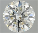 Diamante Natural 2.55 quilates, Redondo , Color J, claridad IF y certificado IGI