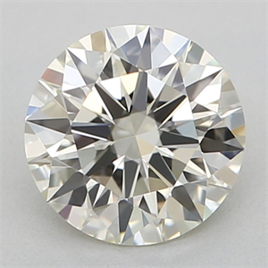 Foto Diamante Natural 0.53 quilates, Redondo , Color L, claridad VVS1 y certificado GIA de