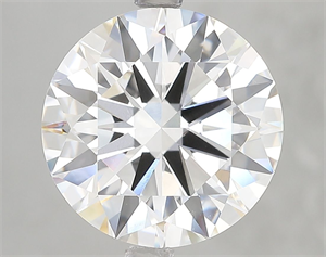 Picture of Lab Grown Diamond 5.54 Carats, Round with Ideal Cut, E Color, VVS2 Clarity and Certified by IGI