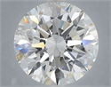 Lab Grown Diamond 6.04 Carats, Round with Excellent Cut, E Color, VVS2 Clarity and Certified by IGI