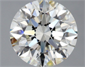 Diamante Natural 1.66 quilates, Redondo , Color J, claridad VS2 y certificado GIA