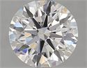 Lab Grown Diamond 2.10 Carats, Round with Excellent Cut, D Color, VVS1 Clarity and Certified by GIA