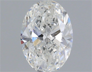 Foto Diamante Natural 0.40 quilates, Ovalado , Color G, claridad SI2 y certificado GIA de