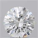 Natural Diamond 3.02 Carats, Round with Excellent Cut, H Color, VS2 Clarity and Certified by GIA