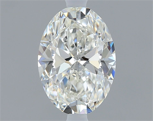 Picture of Natural Diamond 0.60 Carats, Oval with  Cut, H Color, IF Clarity and Certified by GIA