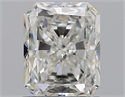Natural Diamond 1.09 Carats, Radiant with  Cut, I Color, VS1 Clarity and Certified by GIA