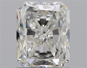 Picture of Natural Diamond 1.09 Carats, Radiant with  Cut, I Color, VS1 Clarity and Certified by GIA