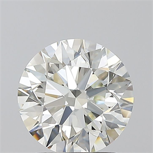 Foto Diamante Natural 1.70 quilates, Redondo , Color K, claridad VVS1 y certificado GIA de