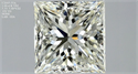 Natural Diamond 1.00 Carats, Princess with  Cut, K Color, VS2 Clarity and Certified by GIA