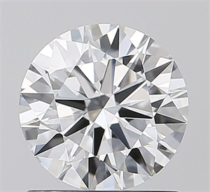 Picture of Lab Grown Diamond 1.00 Carats, Round with Ideal Cut, D Color, VVS2 Clarity and Certified by IGI