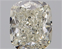 Natural Diamond 0.70 Carats, Cushion with  Cut, K Color, SI2 Clarity and Certified by GIA
