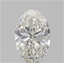 Natural Diamond 1.20 Carats, Oval with  Cut, H Color, IF Clarity and Certified by GIA