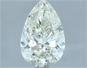 Natural Diamond 1.52 Carats, Pear with  Cut, I Color, SI2 Clarity and Certified by IGI