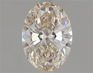 Picture of Natural Diamond 1.03 Carats, Oval with  Cut, K Color, VVS1 Clarity and Certified by GIA