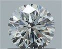 Natural Diamond 0.70 Carats, Round with Very Good Cut, H Color, VS2 Clarity and Certified by GIA