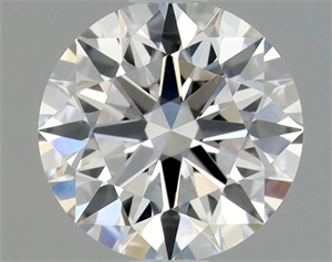Picture of Natural Diamond 0.86 Carats, Round with Excellent Cut, E Color, VVS2 Clarity and Certified by GIA