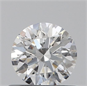 Natural Diamond 0.50 Carats, Round with Excellent Cut, F Color, VS1 Clarity and Certified by GIA