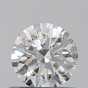 Picture of Natural Diamond 0.50 Carats, Round with Excellent Cut, F Color, VS1 Clarity and Certified by GIA