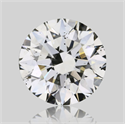 Natural Diamond 1.20 Carats, Round with Excellent Cut, K Color, SI1 Clarity and Certified by GIA