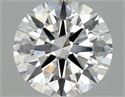 Del inventario de diamantes de laboratorio, 1.58 quilates, Redondo , Color F, claridad VS1 y certificado IGI