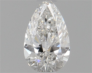 Foto Diamante Natural 0.40 quilates, De pera , Color F, claridad SI1 y certificado GIA de