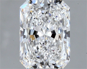 Foto Diamante Natural 0.50 quilates, Radiante , Color D, claridad VVS1 y certificado GIA de