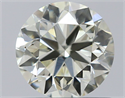 Natural Diamond 0.70 Carats, Round with Very Good Cut, L Color, VS1 Clarity and Certified by IGI