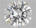 Diamante Natural 4.79 quilates, Redondo , Color F, claridad VVS1 y certificado GIA