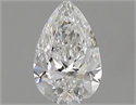 Natural Diamond 0.40 Carats, Pear with  Cut, F Color, VS1 Clarity and Certified by GIA