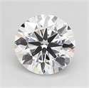 Lab Grown Diamond 1.00 Carats, Round with Very Good Cut, D Color, VVS1 Clarity and Certified by IGI