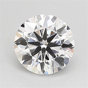 Picture of Lab Grown Diamond 1.00 Carats, Round with Very Good Cut, D Color, VVS1 Clarity and Certified by IGI